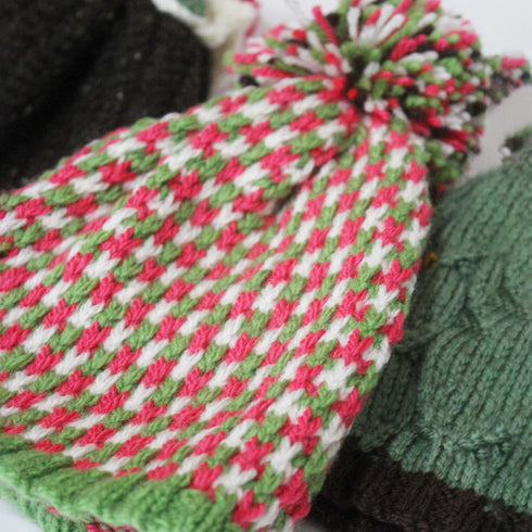 Classic English Tweed Knit Tea Cosy